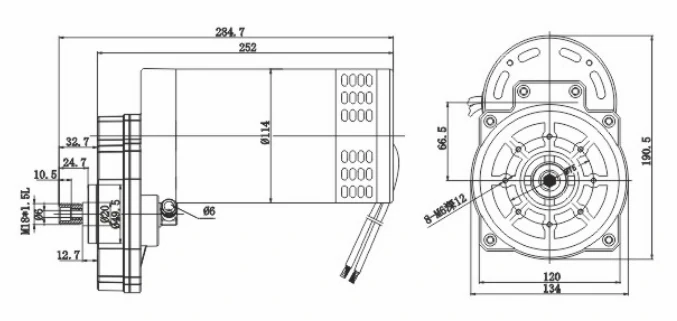 PrecisionClean 114 DC Geared Motor