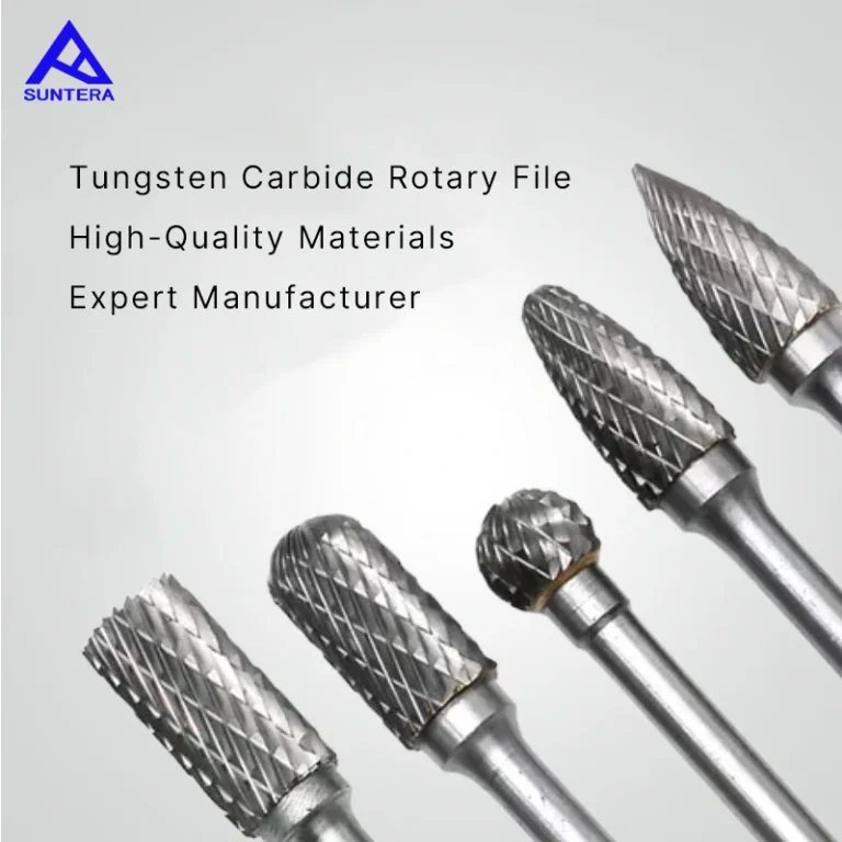 Cemented carbide rotary burrs